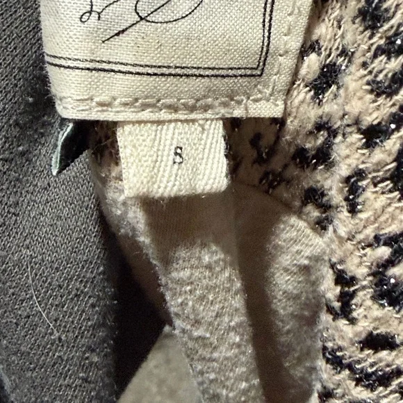 Anthropologie Cartonnier Rowan Leopard Blazer Small Cotton Metallic Jacket - Picture 6 of 8